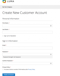 magento 2 privacy policy